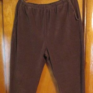 Knit CORDUROY pants Full Elastic Waist pockets